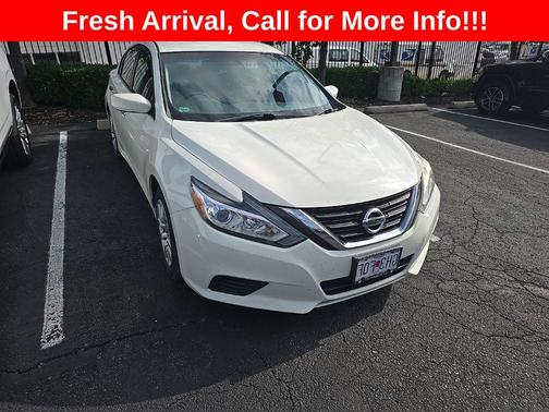 Glacier White 2017 Nissan Altima 2.5 S