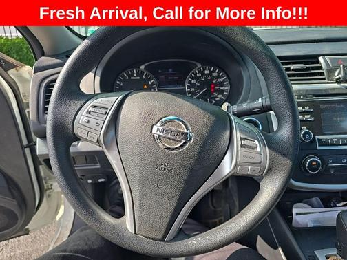 Glacier White 2017 Nissan Altima 2.5 S