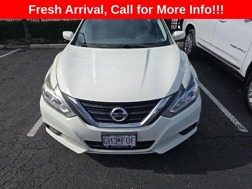 Glacier White 2017 Nissan Altima 2.5 S