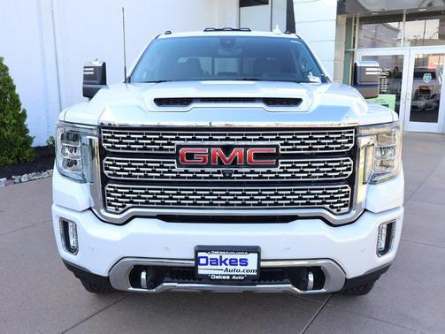 White Frost Tricoat 2020 GMC Sierra 2500 Denali
