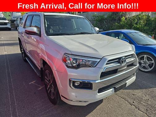 Blizzard Pearl 2021 Toyota 4Runner Limited