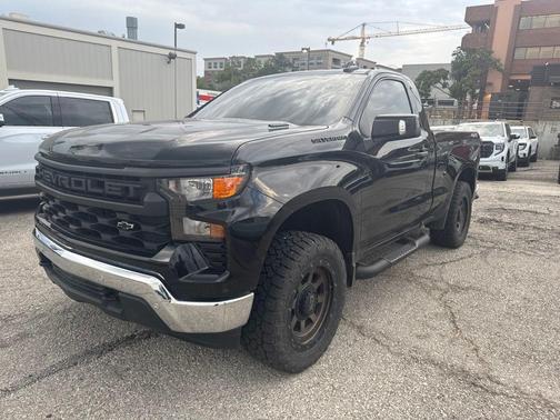 Black 2025 Chevrolet Silverado 1500 WT