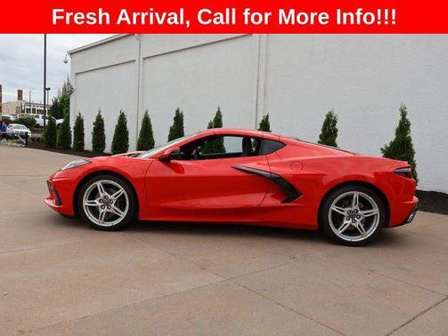 Torch Red 2025 Chevrolet Corvette Stingray w/1LT