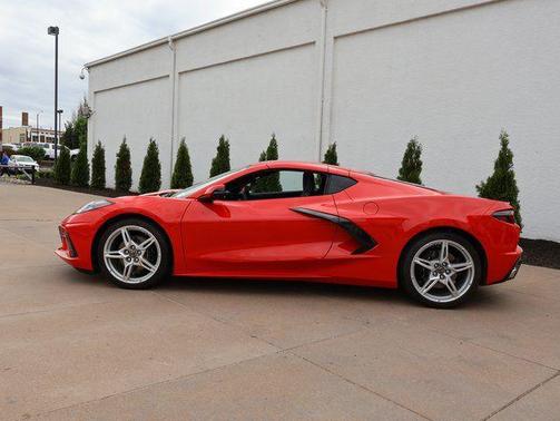 Torch Red 2025 Chevrolet Corvette Stingray w/1LT