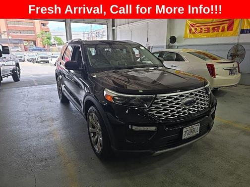 AGATE BLACK METALLIC 2020 Ford Explorer Platinum