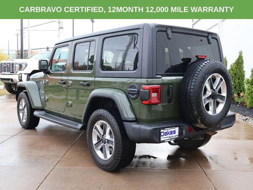 Sarge Green Clearcoat 2020 Jeep Wrangler Unlimited Sahara