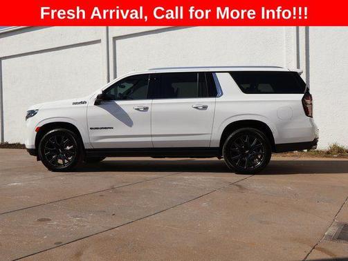 Summit White 2021 Chevrolet Suburban 4WD High Country