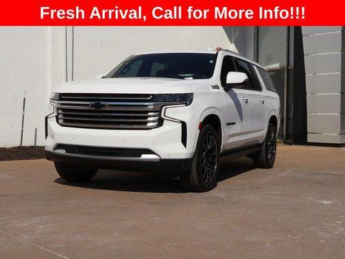 Summit White 2021 Chevrolet Suburban 4WD High Country