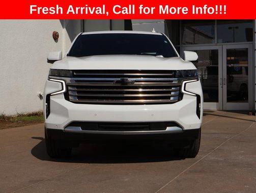 Summit White 2021 Chevrolet Suburban 4WD High Country