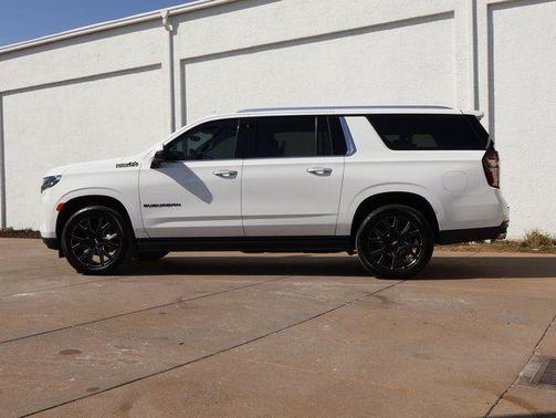 Summit White 2021 Chevrolet Suburban 4WD High Country