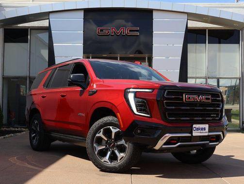 Volcanic Red Tintcoat 2026 GMC Yukon 4WD AT4 Ultimate