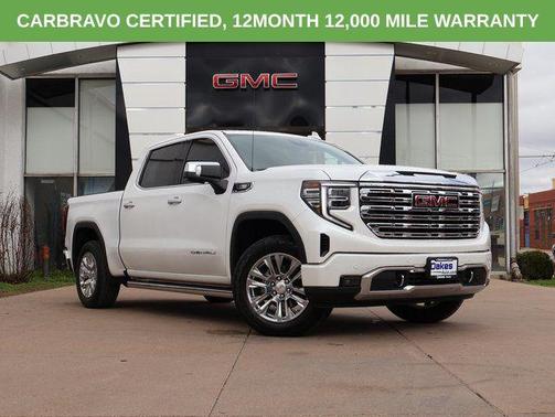 White Frost Tricoat 2023 GMC Sierra 1500 Denali