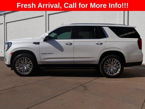 White Frost Tricoat 2024 GMC Yukon Denali