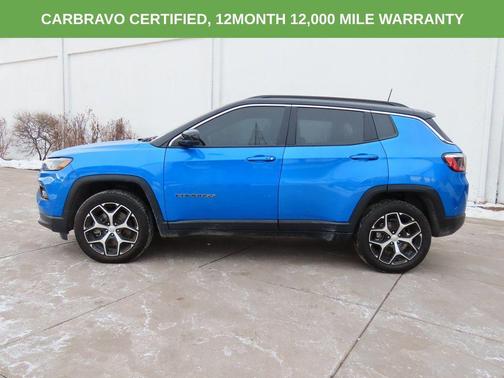 Hydro Blue Pearlcoat 2024 Jeep Compass Limited