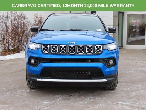 Hydro Blue Pearlcoat 2024 Jeep Compass Limited