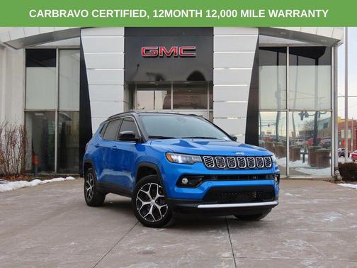Hydro Blue Pearlcoat 2024 Jeep Compass Limited
