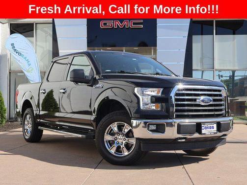 SHADOW BLACK 2017 Ford F-150 XLT