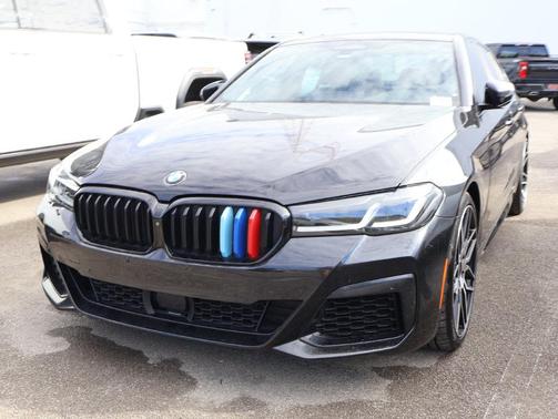 Black Sapphire Metallic 2021 BMW M550 i Xdrive