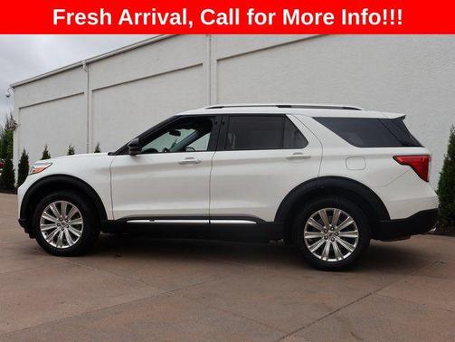 STAR WHITE MET TRI-COAT 2021 Ford Explorer Limited