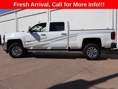 Summit White 2019 Chevrolet Silverado 3500 LTZ