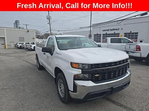 Summit White 2020 Chevrolet Silverado 1500 WT