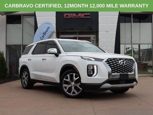 Hyper White 2020 Hyundai PALISADE SEL