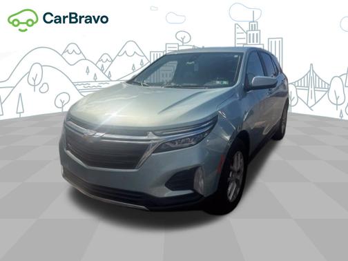 Seaglass Blue Metallic 2022 Chevrolet Equinox LT