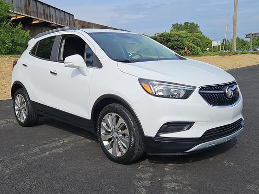 Summit White 2019 Buick Encore Preferred