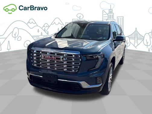 Downpour Metallic 2025 GMC Acadia Denali