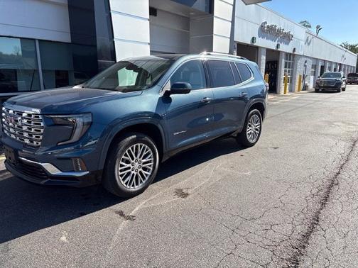 Downpour Metallic 2025 GMC Acadia Denali