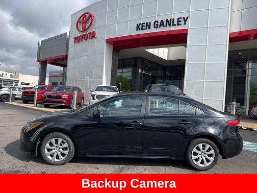 Midnight Black Metallic 2025 Toyota Corolla LE