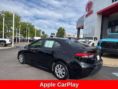 Midnight Black Metallic 2025 Toyota Corolla LE