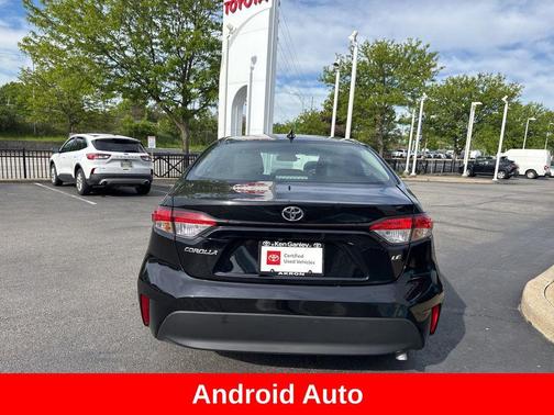 Midnight Black Metallic 2025 Toyota Corolla LE