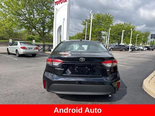 Midnight Black Metallic 2025 Toyota Corolla LE