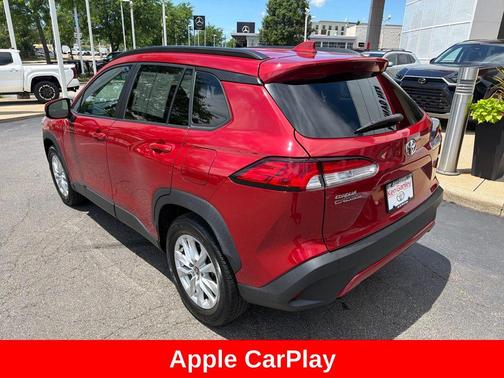 Barcelona Red Metallic 2022 Toyota Corolla Cross LE