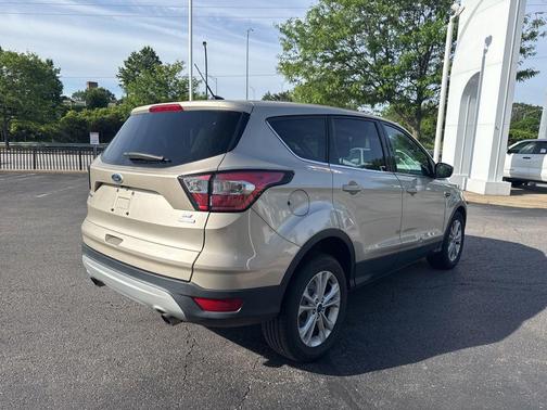 White Gold Metallic 2017 Ford Escape SE