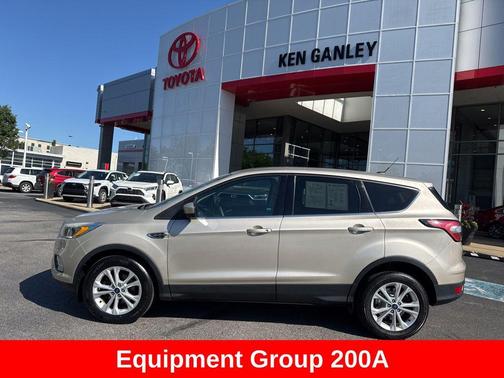 White Gold Metallic 2017 Ford Escape SE