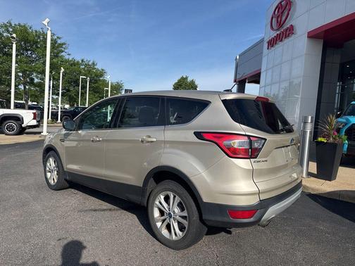 White Gold Metallic 2017 Ford Escape SE