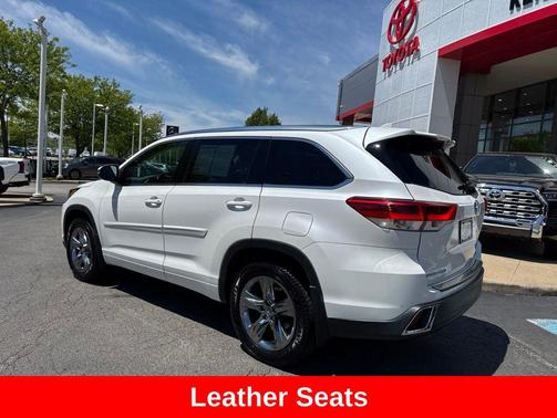Blizzard Pearl 2019 Toyota Highlander Limited Platinum