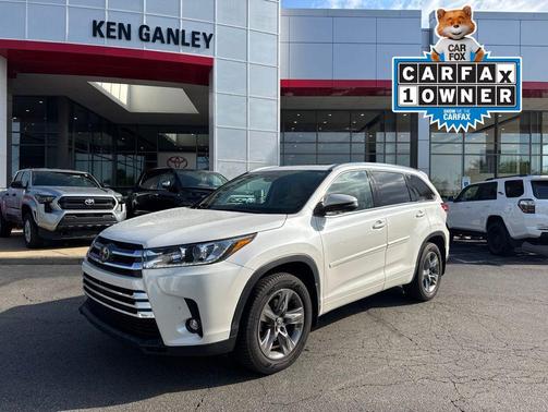 Blizzard Pearl 2019 Toyota Highlander Limited Platinum