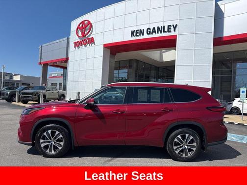 Ruby Flare Pearl 2022 Toyota Highlander XLE