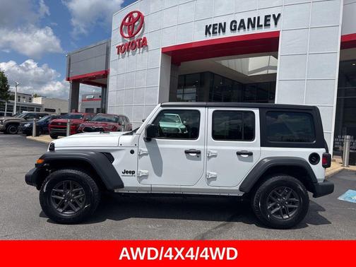 Bright White Clearcoat 2025 Jeep Wrangler Sport S
