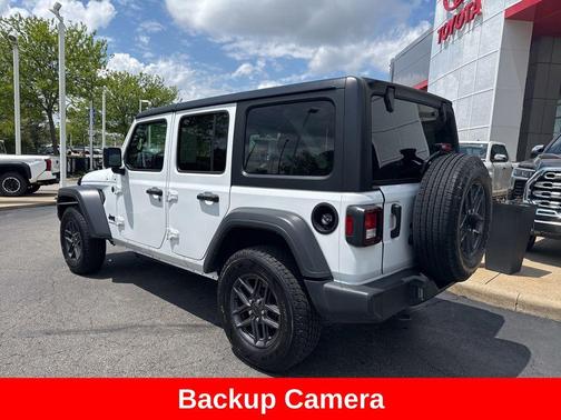Bright White Clearcoat 2025 Jeep Wrangler Sport S
