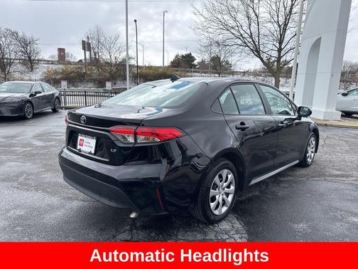 Midnight Black Metallic 2025 Toyota Corolla LE