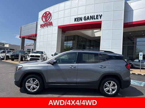 Satin Steel Metallic 2019 GMC Terrain SLE