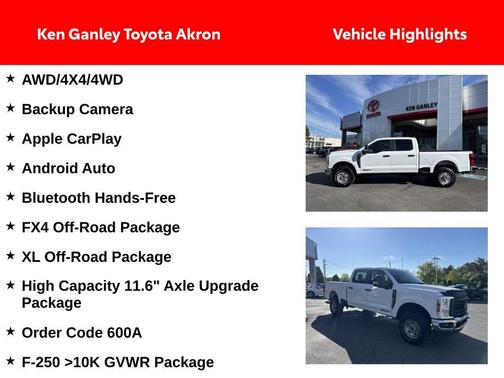 Oxford White 2024 Ford F-250 XL