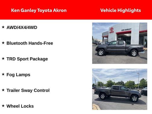 Magnetic Gray Metallic 2015 Toyota Tacoma Base