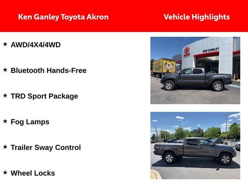Magnetic Gray Metallic 2015 Toyota Tacoma Base