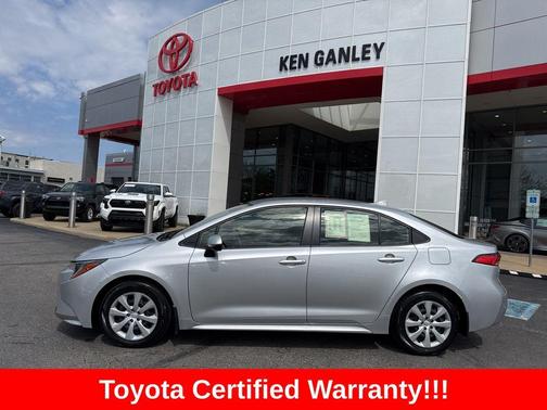 Classic Silver Metallic 2023 Toyota Corolla LE