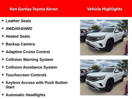 2022 Volkswagen Atlas 3.6L SE w/Technology